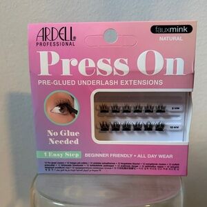 Ardell Press On Pre-Glued Underlash Extensions - Fauxmink natural